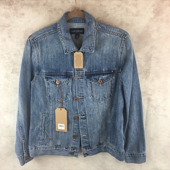 lucky brand denim trucker jacket